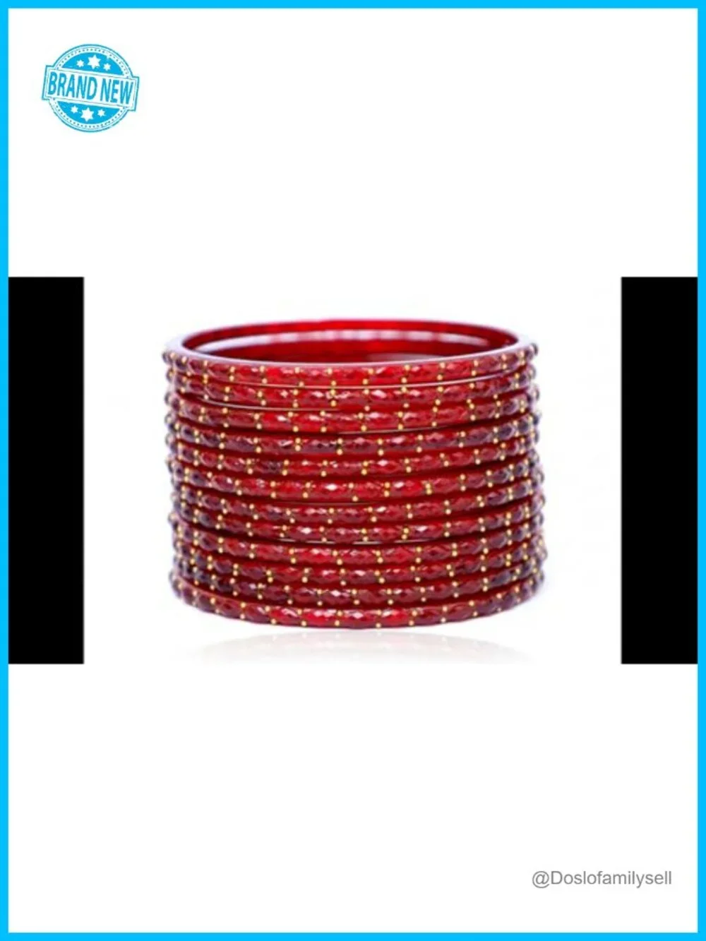 Handcrafted Glass Bangle Set of 12 for Women | Traditional Ethnic Chudi |